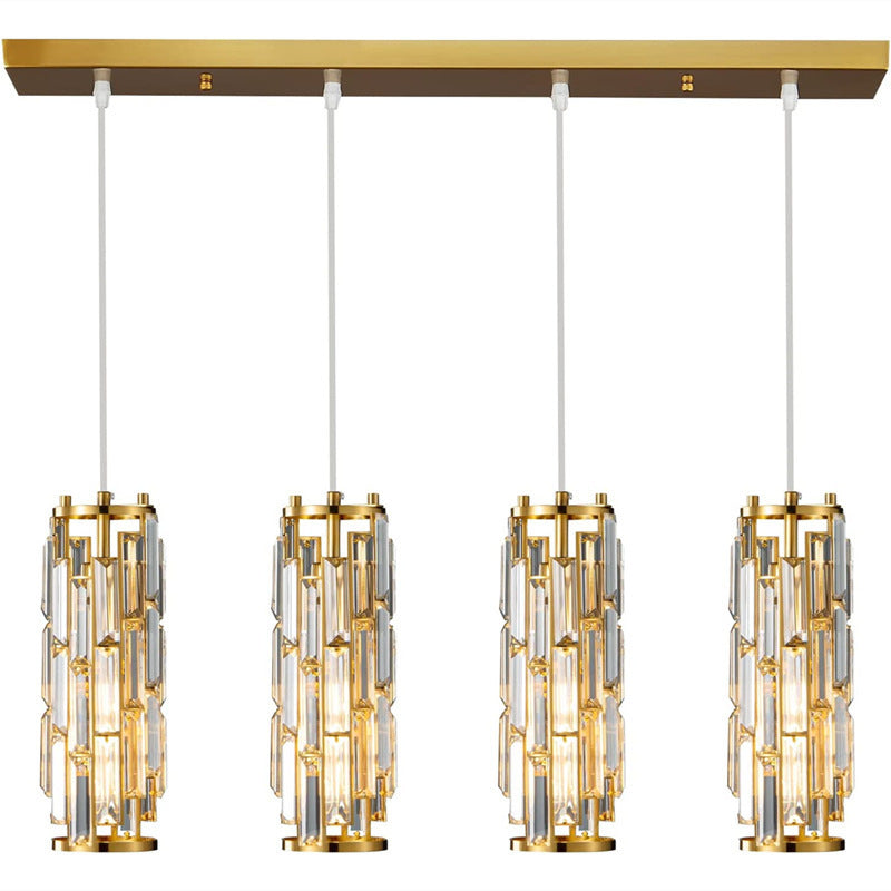 LED simple tête industriel style cristal Restaurant simple allée côté lit Petit droplight