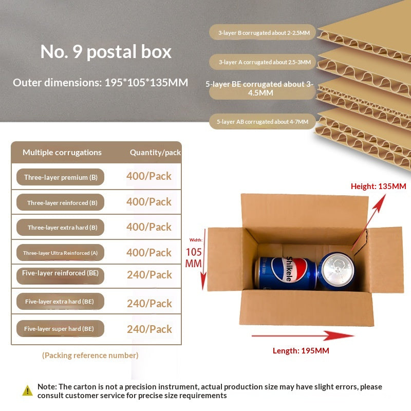 Boîte à papier pour la logistique extra dure