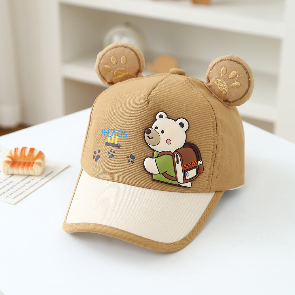 Animal Ears Kids Baseball Cap
