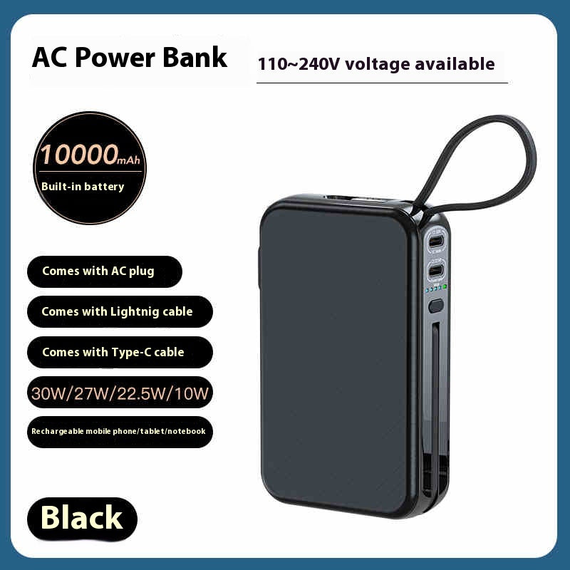 Batterie Deux-en-un avec prise de câble