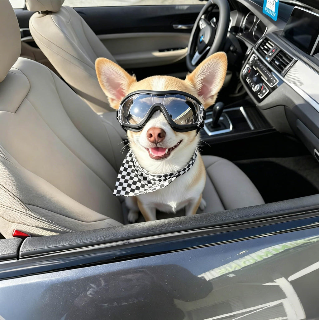 Gants de chien transparents pour petits chiens