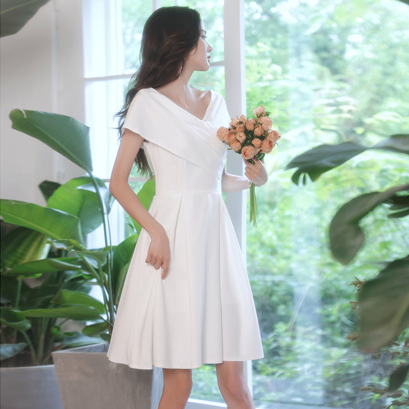 Robe de fiançailles rouge de mariage d'été
