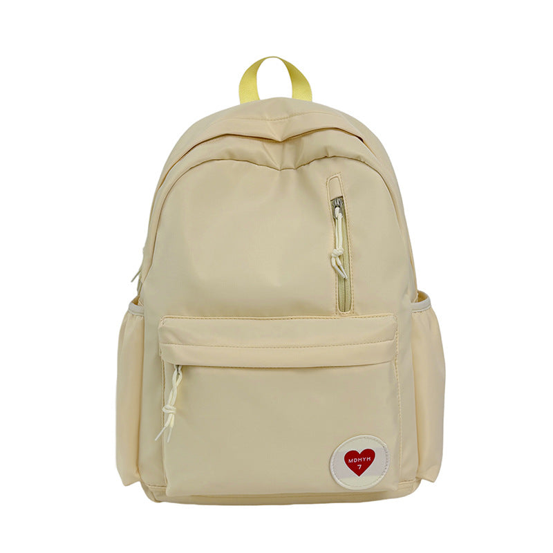 Sac à dos polyvalent Niche Minimiste Casual High School Sac Campus