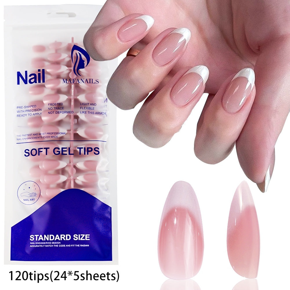 Sac de 120 pièces de conseils amovibles pour les ongles