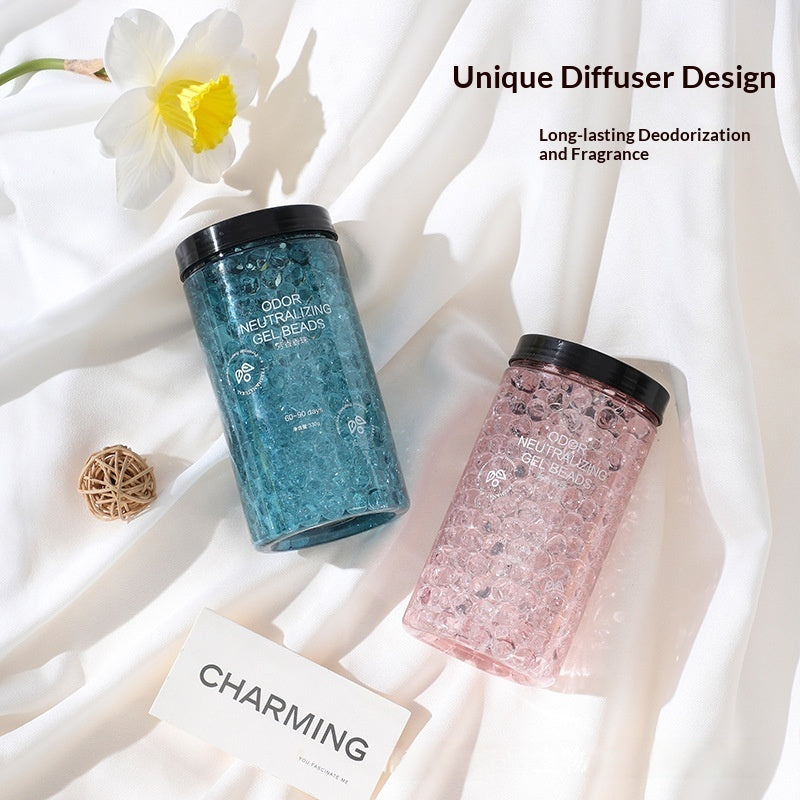 Refroidisseur d'air pour toilettes en cristal aromatique