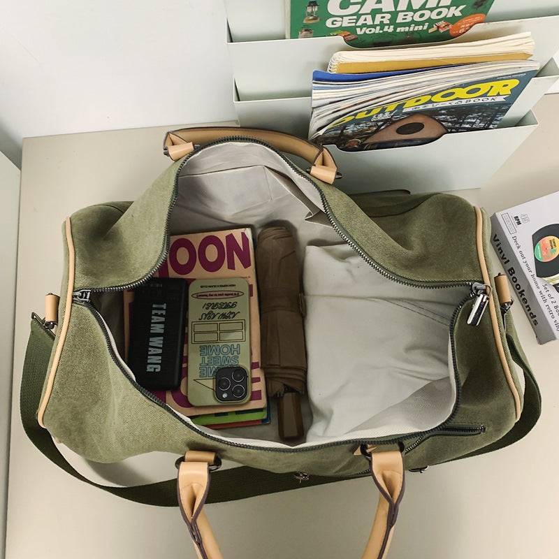 Grande capacité Fitness Séparation humide sèche pour hommes Sac Messenger léger à courte distance