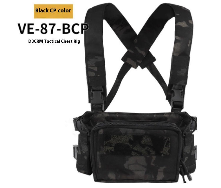 Veste tactique des Forces spéciales respirant rapidement