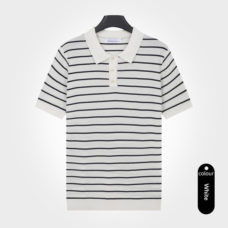T-shirt à col tournant Hommes Viscose Top