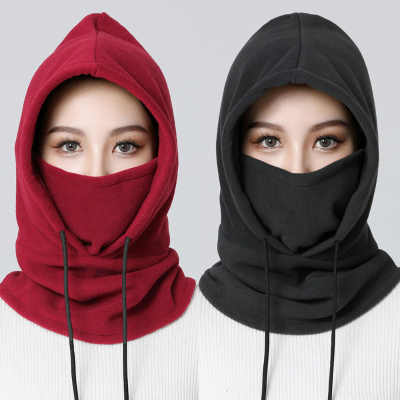 Écharpe de chapeau tout-en-un et masque avec protection de l'oreille vous garde chaud et blocs Les
