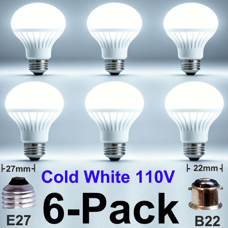 6-Pack E27xB22 LED Bulb Sale