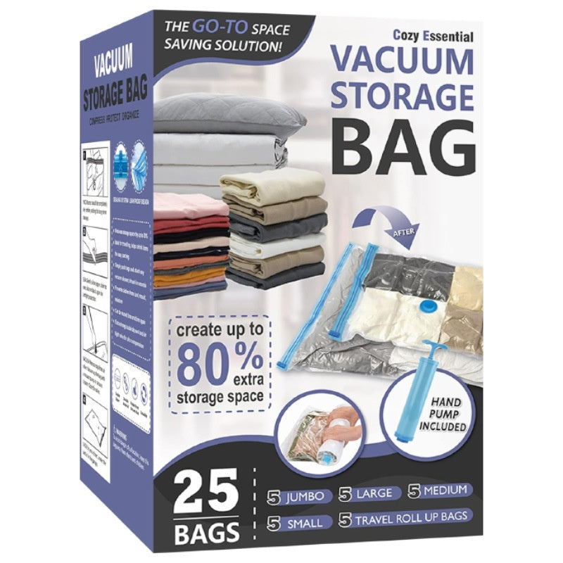 Sacs de compression sous vide pour ranger des vêtements et des quilts de coton