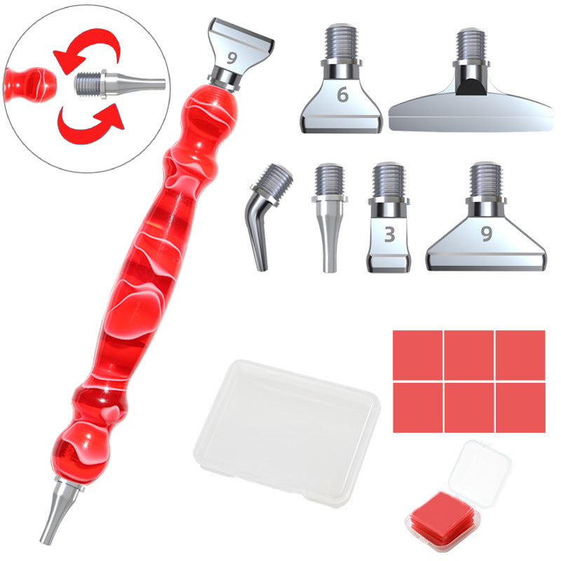 Alliage de fil métallique Stylo de forage de point de dessin diamant