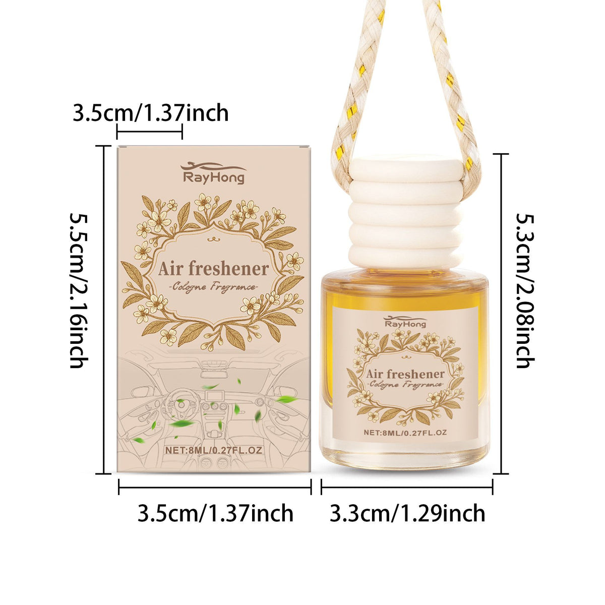 RAYHONG Automobile Air Freshener