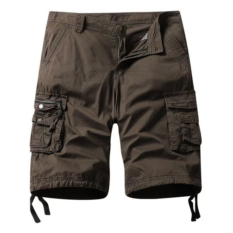 Amazon Commerce extérieur Vêtements de travail pour hommes Bas de fret occasionnel perdu Grande taille Knee Multi-Pocket