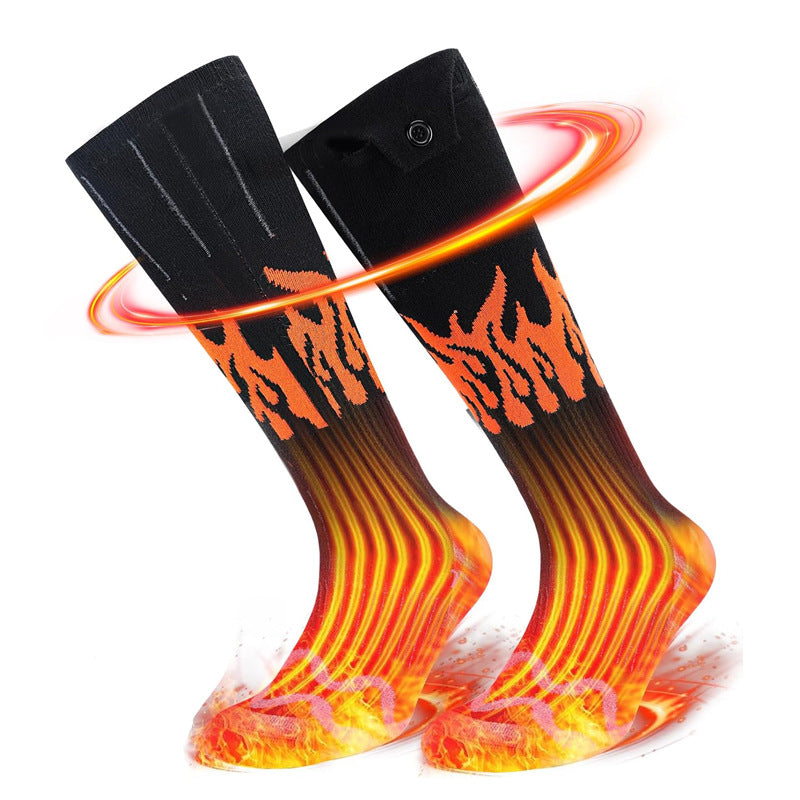 Chaussettes d'hiver de moto d'équitation chaud long
