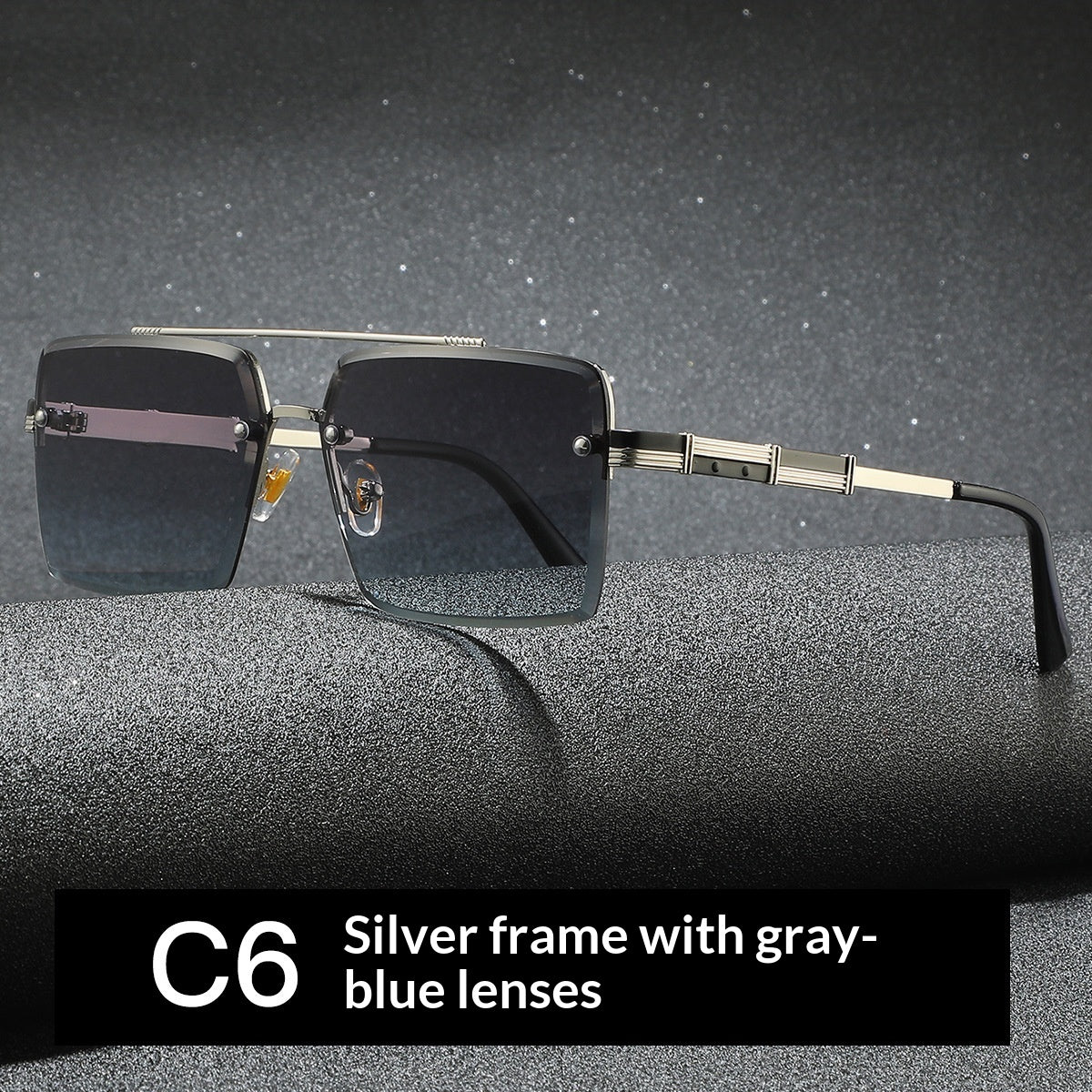 Lunettes de soleil polyvalentes pour hommes Vintage