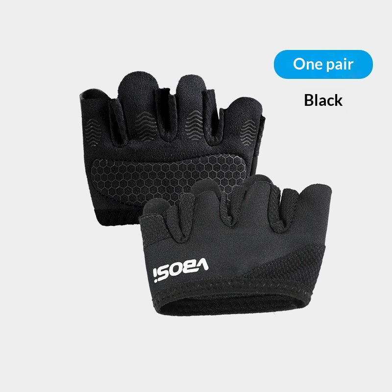 Gants de fitness avec demi-doigts résistants aux callos Et respirant