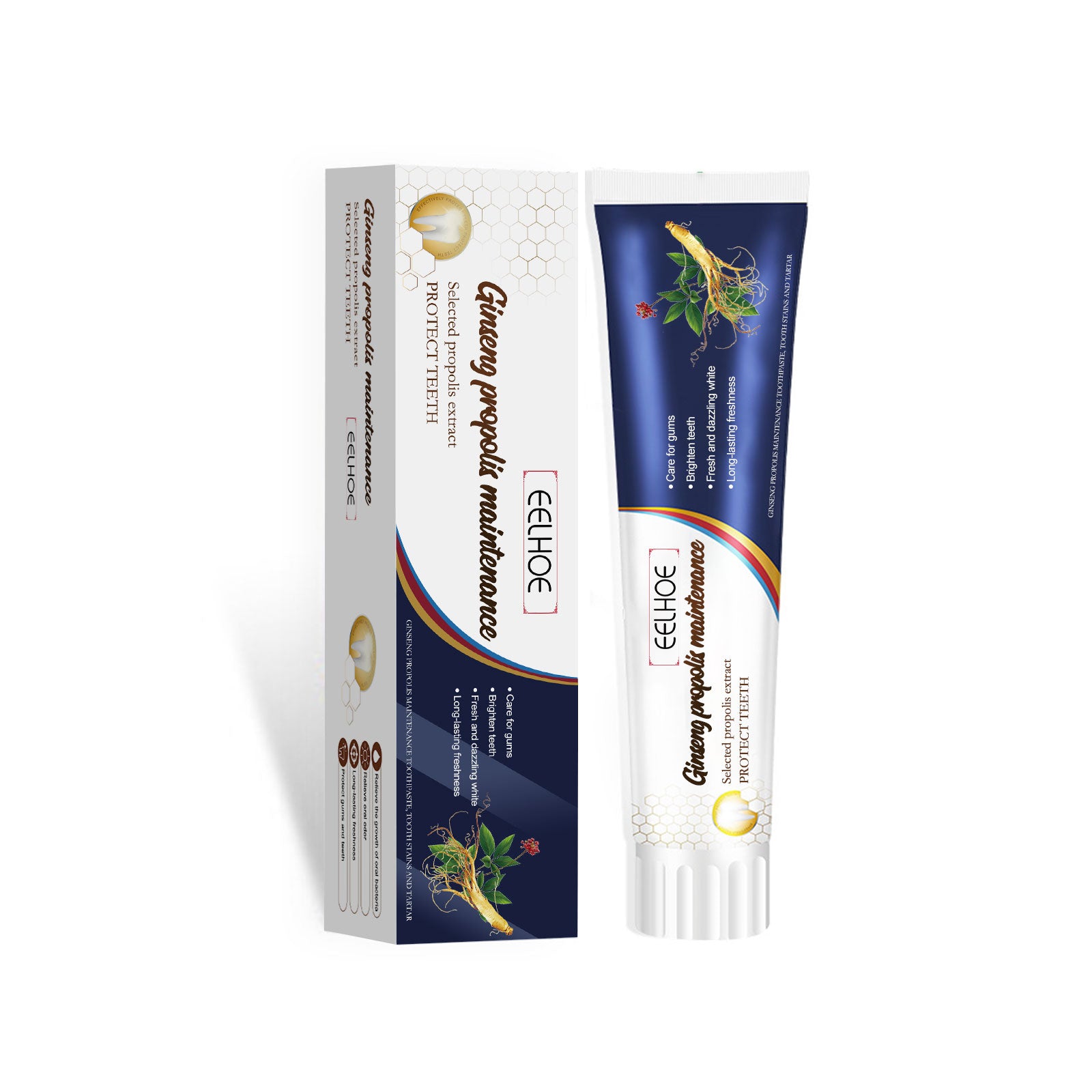 Ginseng Propolis Blanchiment Dentifrice 1 00g 1box
