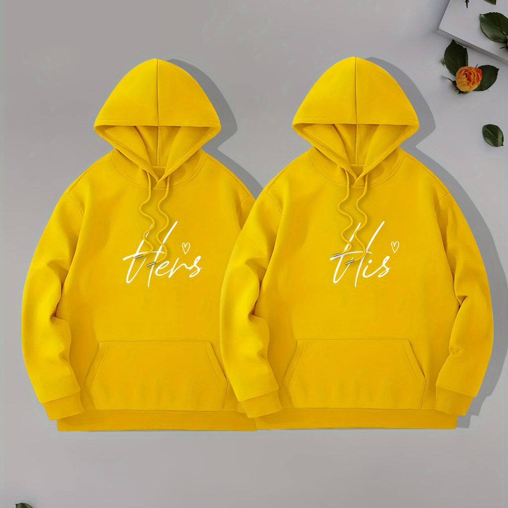 Stylish Casual Loose-fitting Unisex Hoodie pour les couples