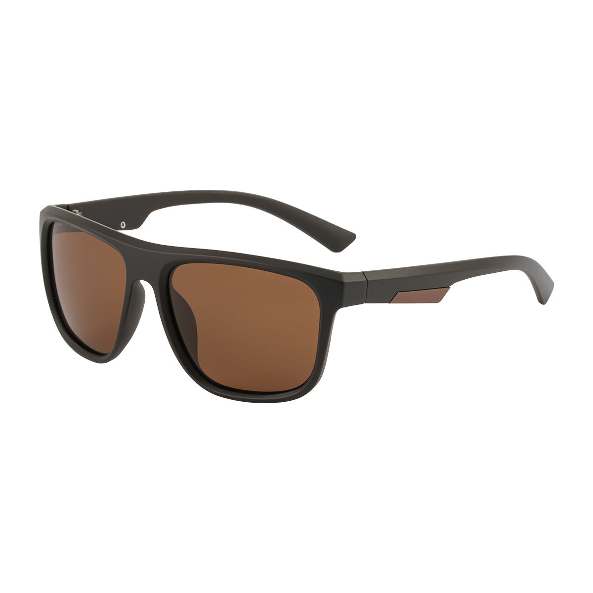 Fashion Square Frame Lunettes de soleil polarisés pour hommes