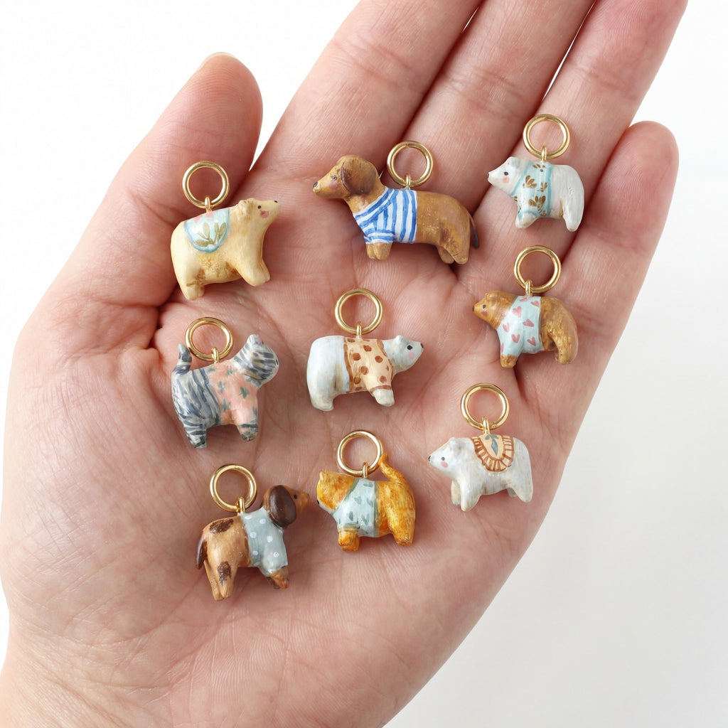 Collier mignon petit pendentif animal