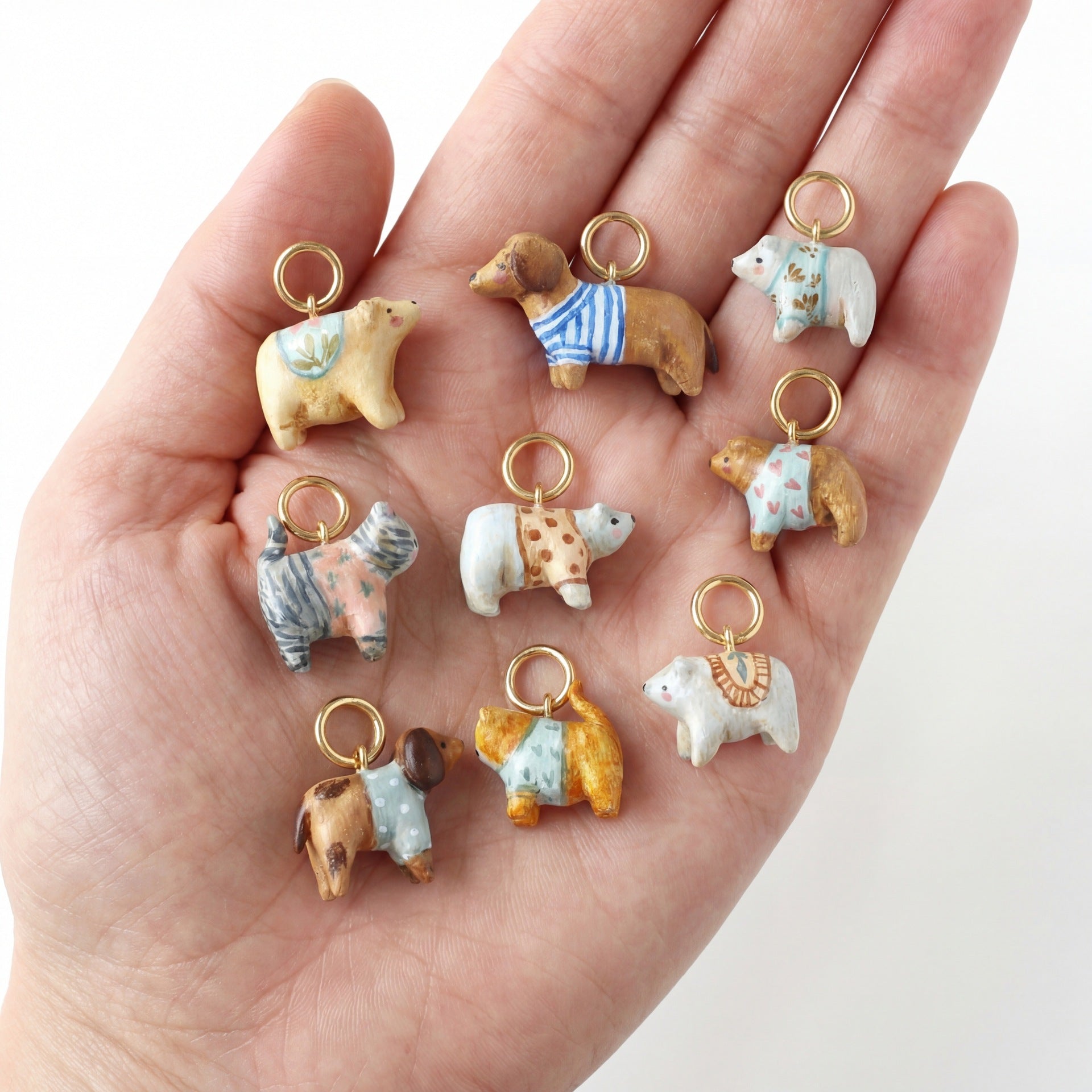 Collier mignon petit pendentif animal