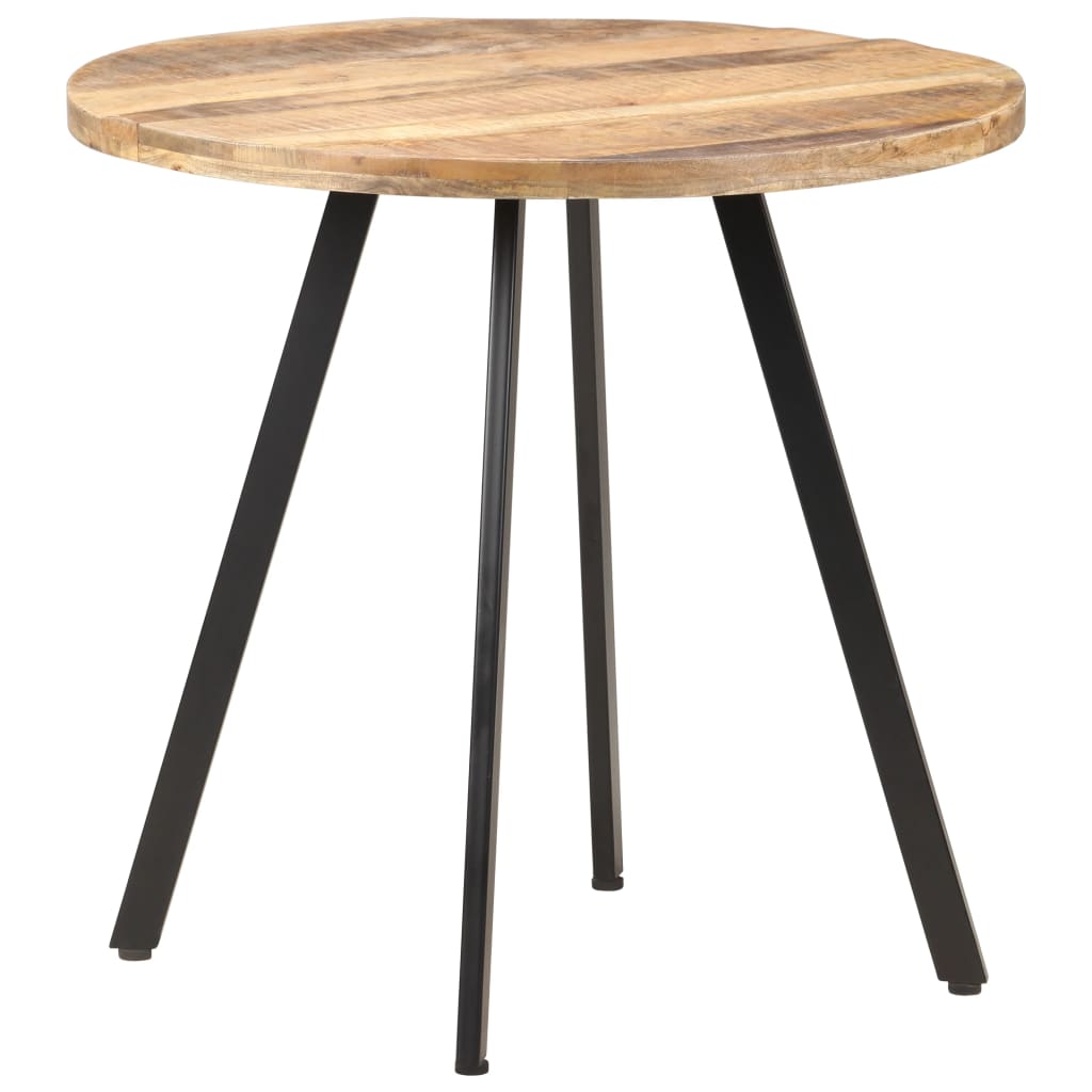 Table à manger 80 cm Table à manger en bois de mangue