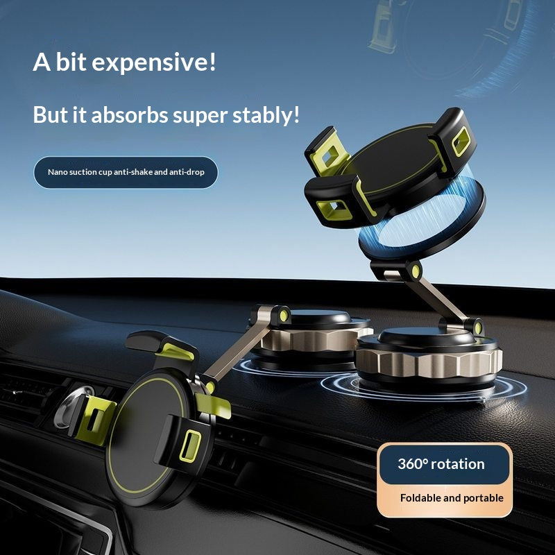 Support de navigation de voiture sous vide avec fixation magnétique anti-shake