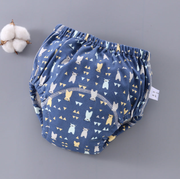 Pantalons d'entraînement pour bébés Lavable Couverture de couche de gaze 6 couches