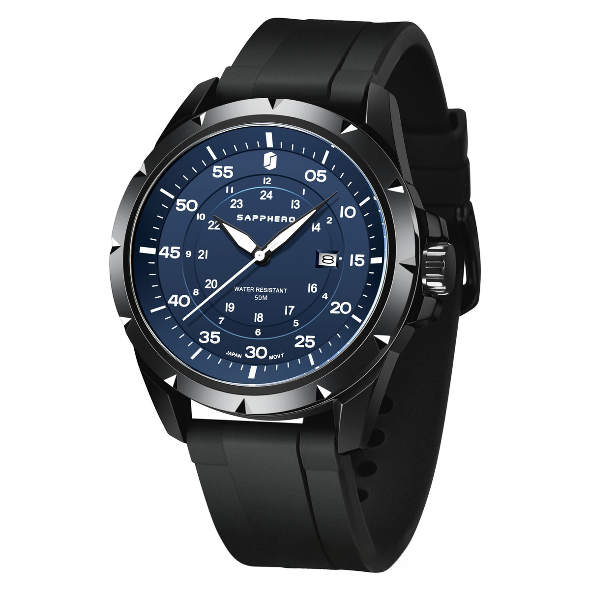 Youth Student Quartz Exam Watch Homme Silicone Waterproof 520 Cadeau pour petit ami
