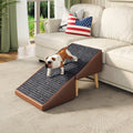 3-en-1 Dog Ramp 18.89"×17.91"×20.08" avec stockage – Étables pour chiens âgés et blessés &