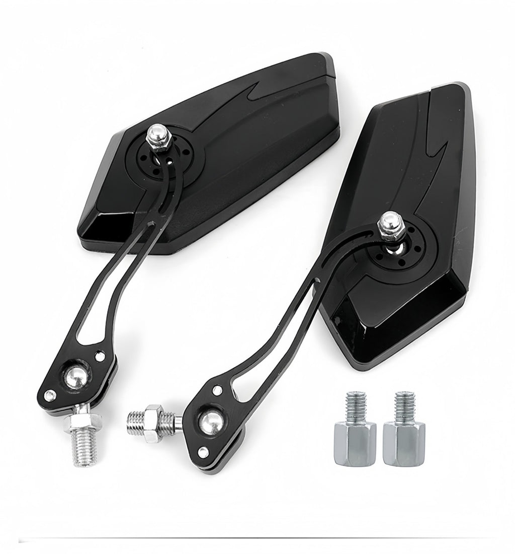 Rétroviseurs de vélo E-Bike Rétroviseurs 1 paire droite MTB City Bike miroir rotatif A