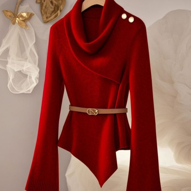 Women's Knitted Turtleneck Sweaters