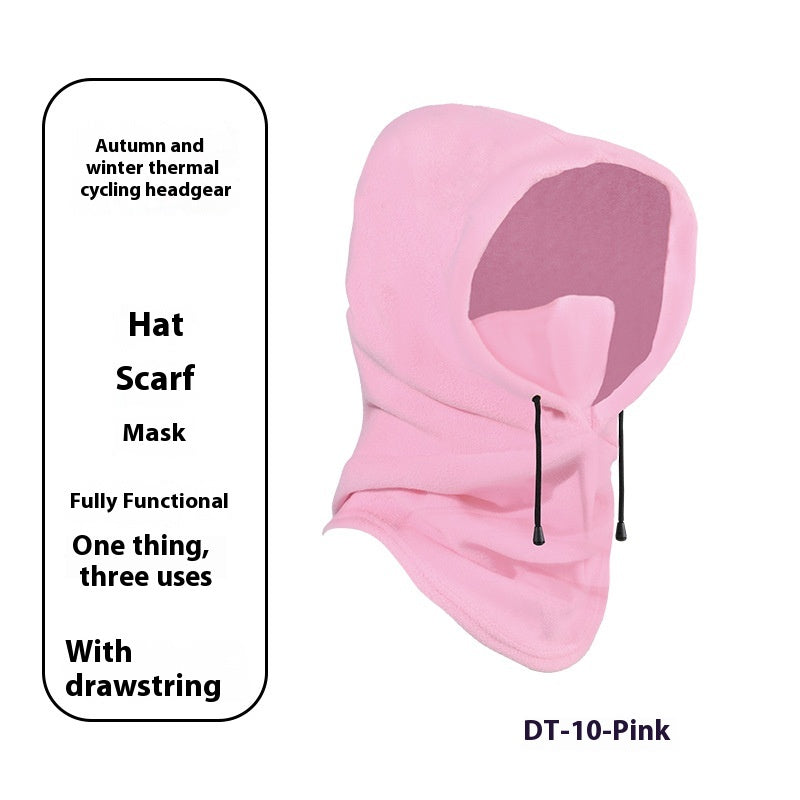 Masque de sport en automne et hiver thermique et coupe-vent