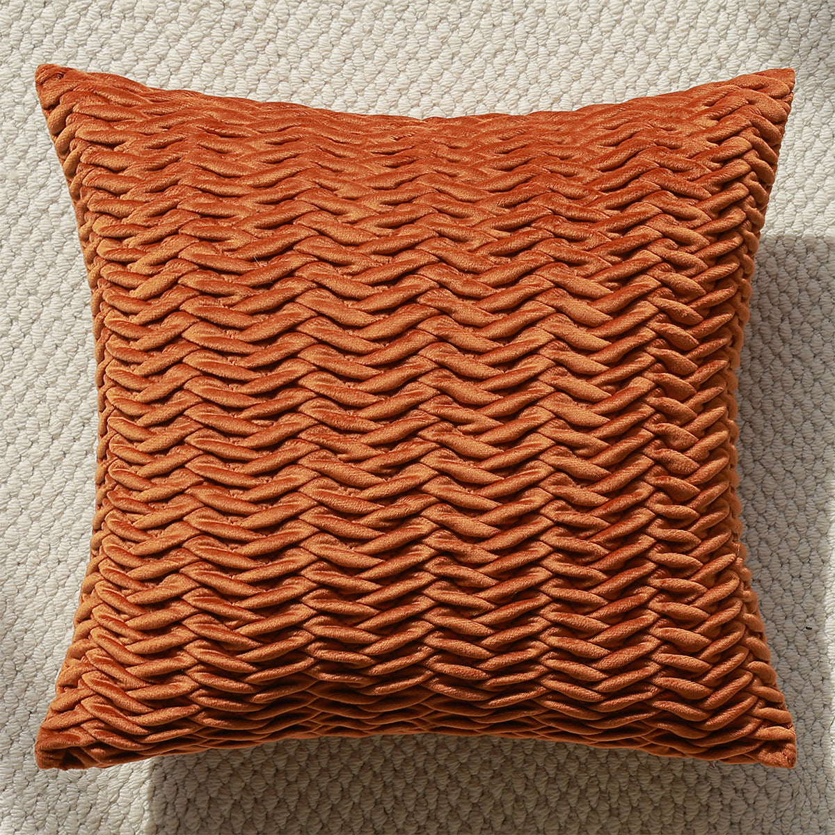 Modern Minimalist Square Living Room Coussin Cover Remplissage non inclus