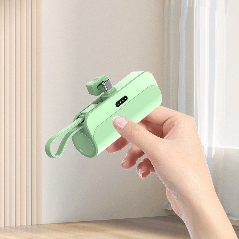 Capsule 20W Quick Charge pliant Bracket 5000mAh Mini Power Bank