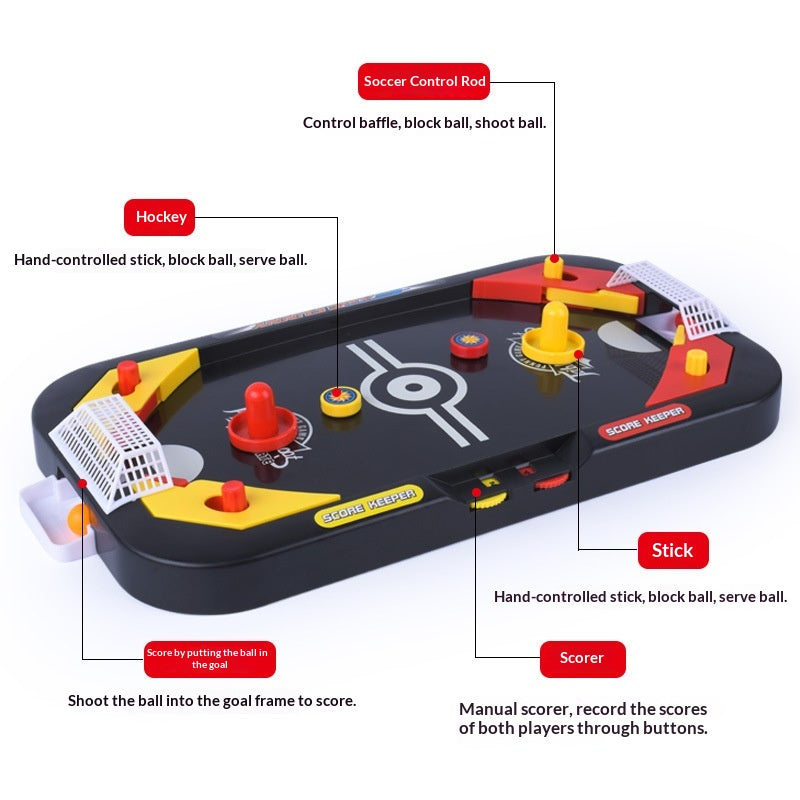 Mini Hockey Table Jouet interactif parent-enfant