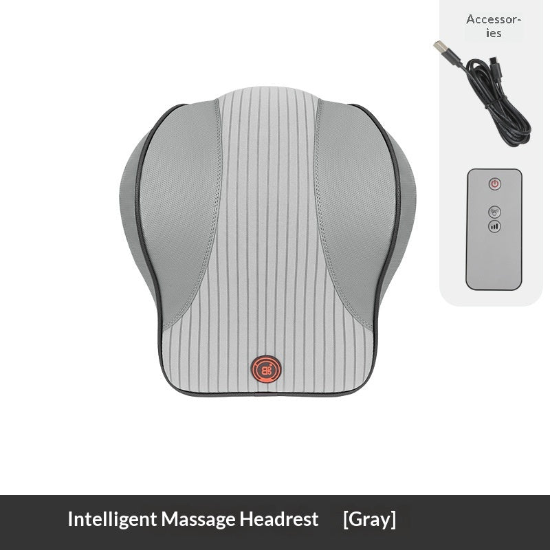 Accoudoir de voiture Massage électrique Lombaire Support Coussin