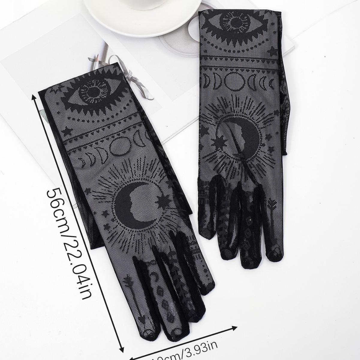 Gants accessoires de costume d'Halloween