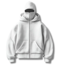 Hoodie zippée Unisexe