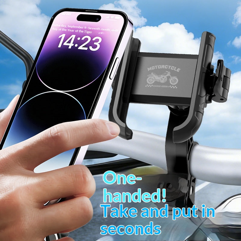 Support de moto et de téléphone