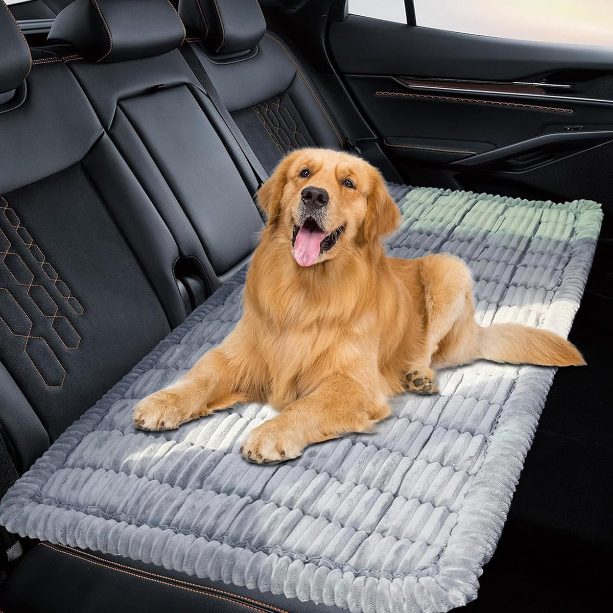 Dog car seat cover for back seat