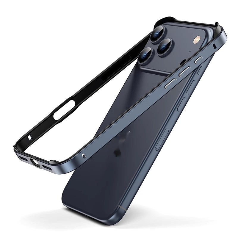 Boîtier de téléphone en aluminium métal alliage Silicone résistant à la chute