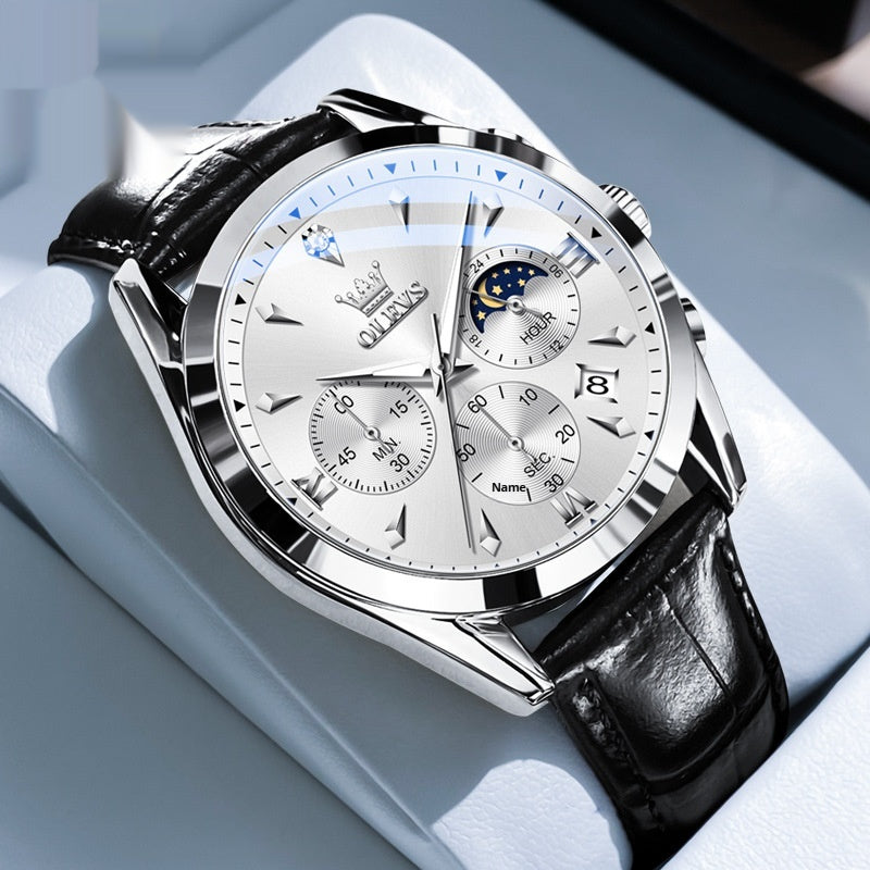 Montre de mode multifonctionnelle pour les hommes