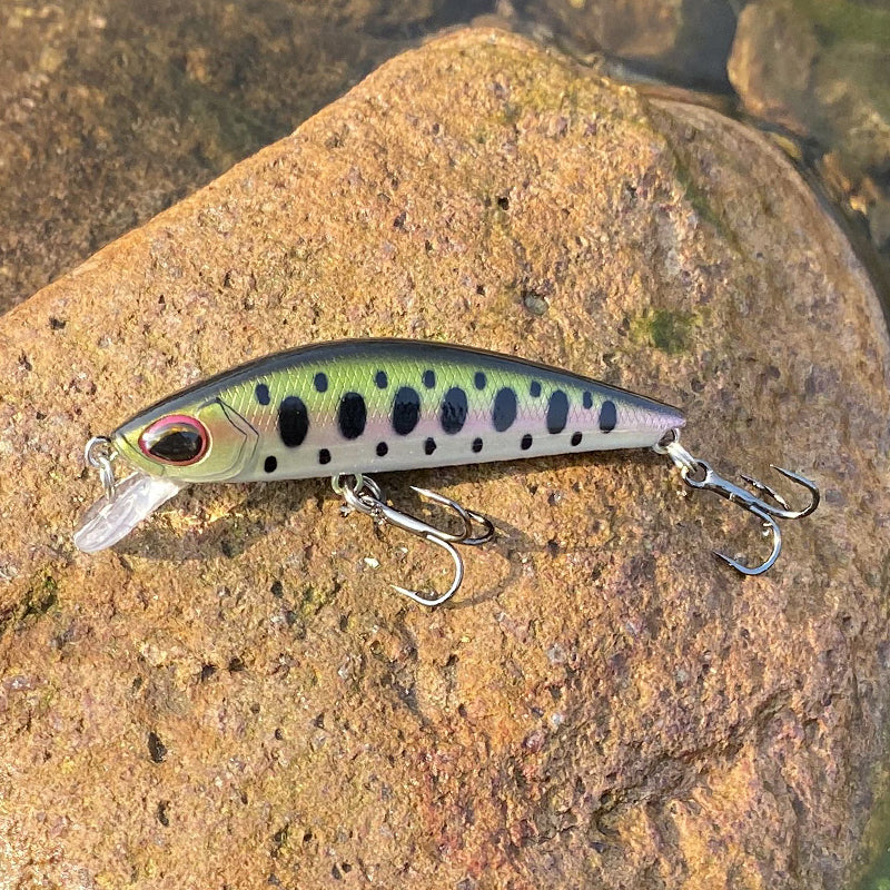 Streamer Lure Quick Sink Bobine rapide Long Cast Minnow 6,3cm