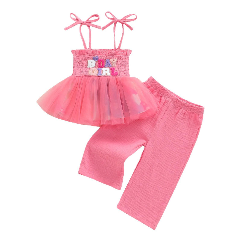 Robe de mesh d'été pour enfants