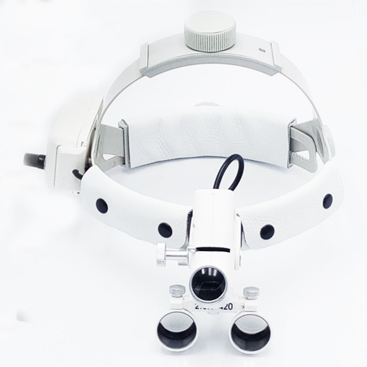Lentille d'agrandissement médicale montée tête Spotlight LED