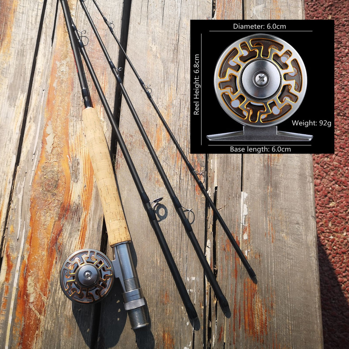 Affordable and Portable Fly Rod Set