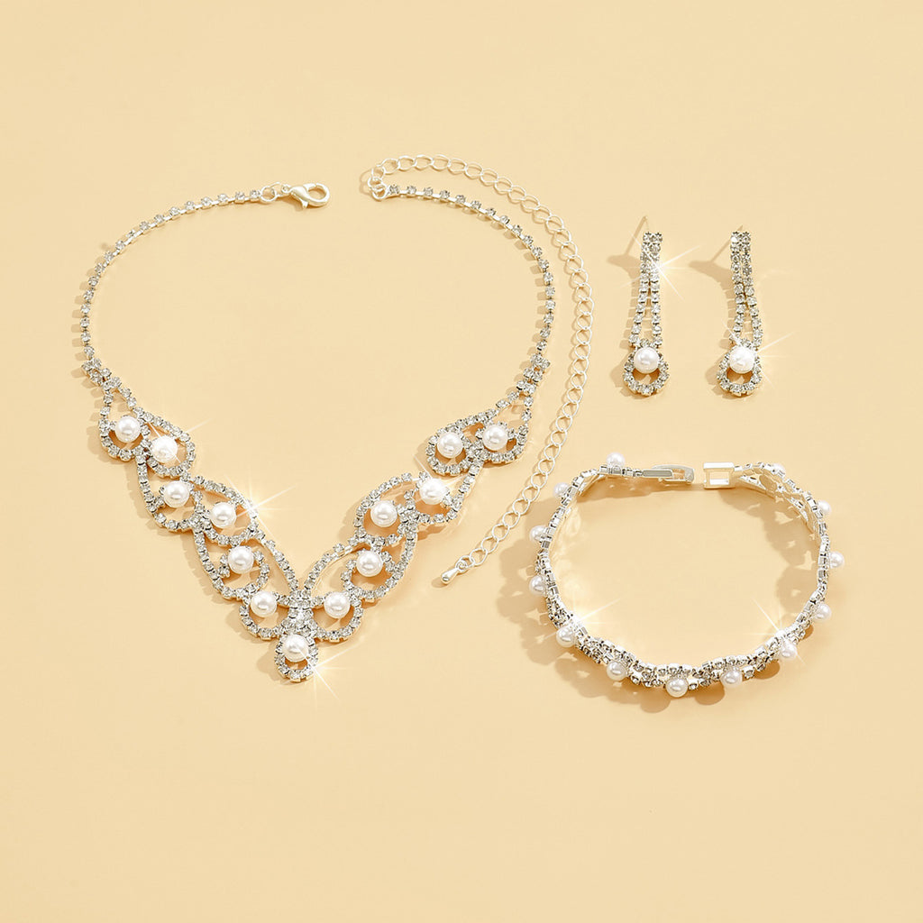 Boucles d'oreilles en perles douces et élégantes