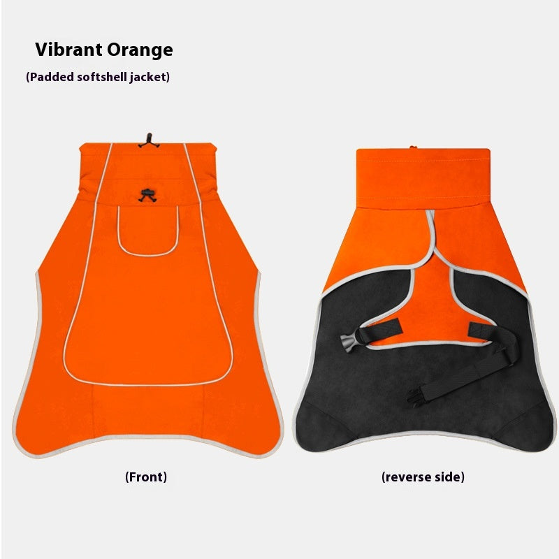 Veste de coquille de chien étanche Et des vêtements à double usage imperméables